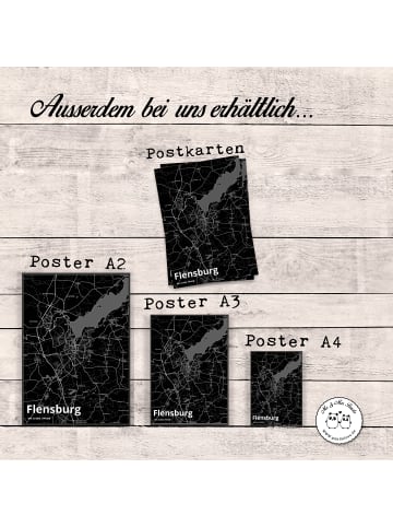 Mr. & Mrs. Panda Plakat Flensburg mit Spruch in Keine Angabe