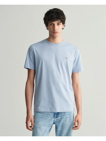 Gant T-Shirt in dove blue