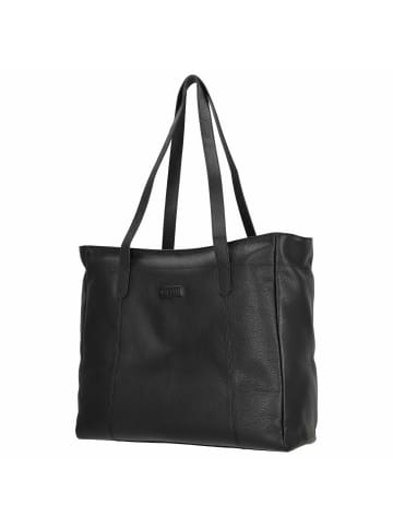 Bugatti Elsa - Shopper Leder 42 cm (black) in schwarz