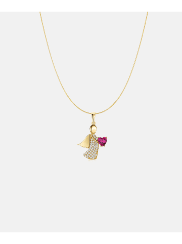Diamant L'éternel Halskette aus 585 Gelbgold