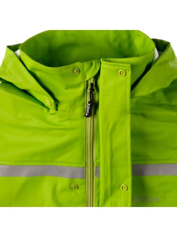 BMS Sailing Wear Regenjacke "SoftSkin" in Limette