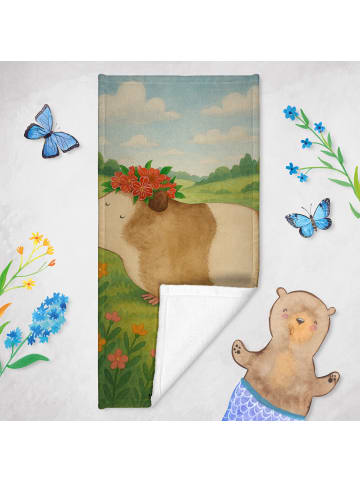 Mr. & Mrs. Panda sporthandtuch Meerschweinchen Weisheit Design o... in Gelb Pastell