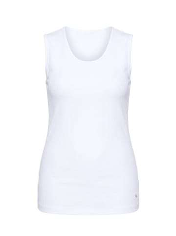 Angel of Style Strick-Top in schneeweiß