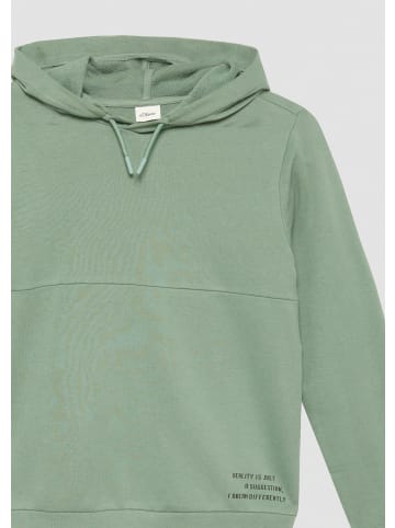 s.Oliver Sweatshirt langarm in Grün