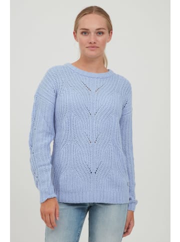 Oxmo Strickpullover in blau