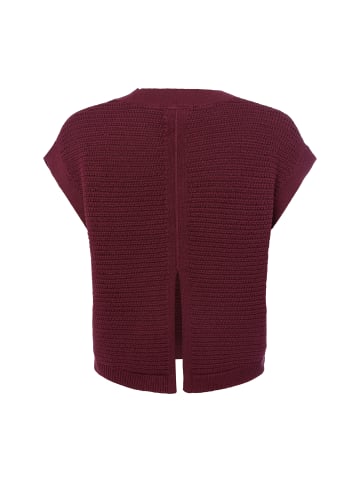 comma Pullunder in aubergine - 0001