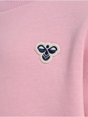 Hummel Sweatshirt Hmlmini Kinder in PINK NECTAR