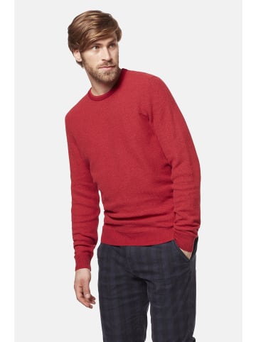 Bugatti Pullover Rundhals in rot