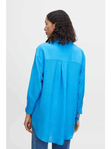 b.young Langarmbluse BYIHALIEA LONG SHIRT - 20812974 in blau