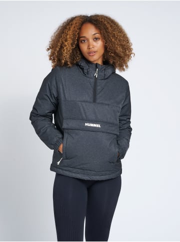 Hummel Halbreißverschluss Jacke Hmlayda Damen in BLACK MELANGE