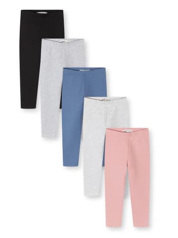 Minoti 5-er Pack Leggings NOSGLEGGING151 in Blau