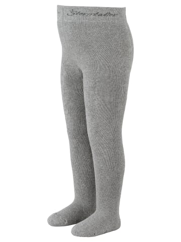 Sterntaler Strumpfhose uni in silber mel.