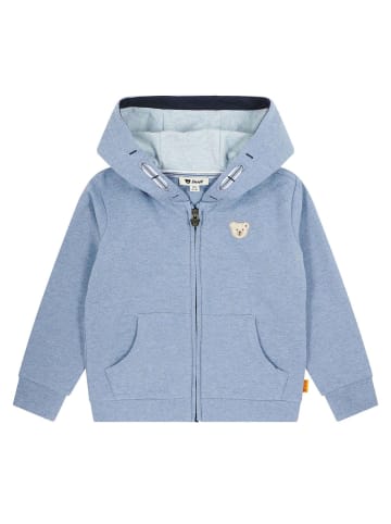 Steiff Sweatjacke in Mittelblau