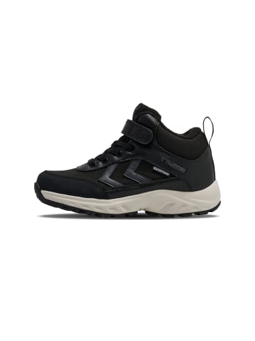 Hummel Klettverschluss Stiefel Root Tex Draußen Kinder in BLACK/GREY