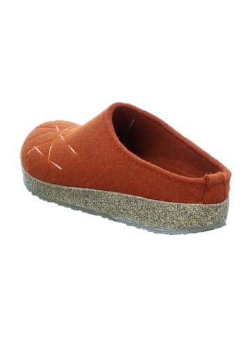 HAFLINGER Hausschuhe in Orange
