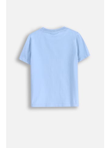 Coccodrillo T-Shirt mit kurzen Ärmeln in blau