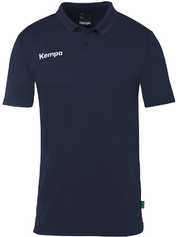 Kempa Polo "Poly Polo Shirt" in Blau