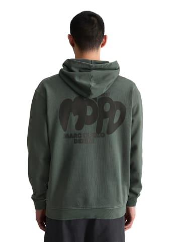 Marc O'Polo DENIM Hoodie relaxed in Moss Green