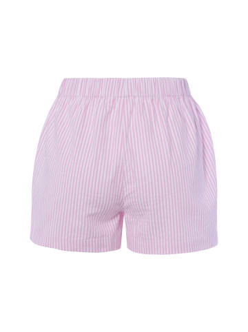 Marie Lund Shorts in hellblau weiß