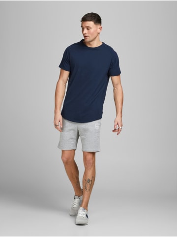 Jack & Jones Kurze Basic Jogginghose Shorts JPSTSHARK in Grau