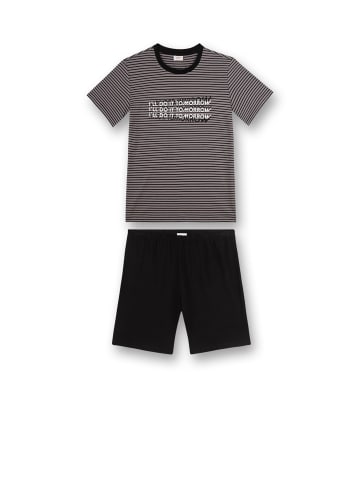 s.Oliver Pyjama in Schwarz