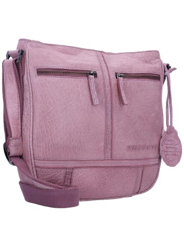 Greenland Nature Femi & Nine Umhängetasche Leder 28 cm in lilac