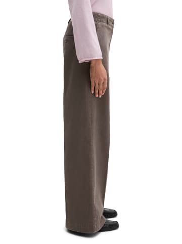 Marc O'Polo Hose Model Margo wide in Chalky Brown