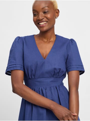 Ambiance Kleid in blau - 0001