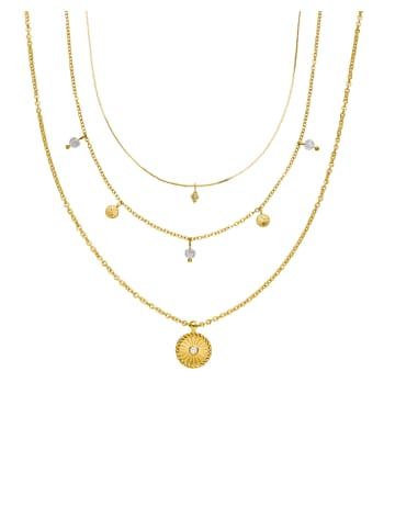 PURELEI Halsketten-Set Kaipo Gold