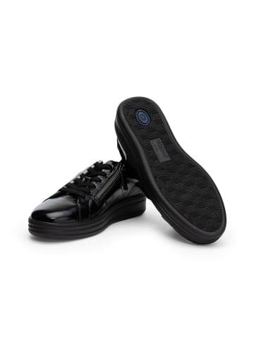 VITAFORM Hirschleder Sneaker in schwarz