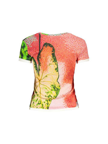 Desigual Rotes Baumwoll-T-Shirt
