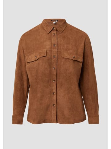 QS Bluse in 0009_braun