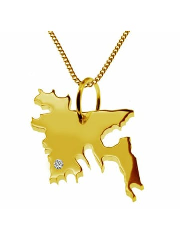 Schmuckador Halskette 50cm Bangladesh in gold