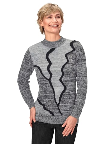 WITT WEIDEN Pullover in schwarz-weiß
