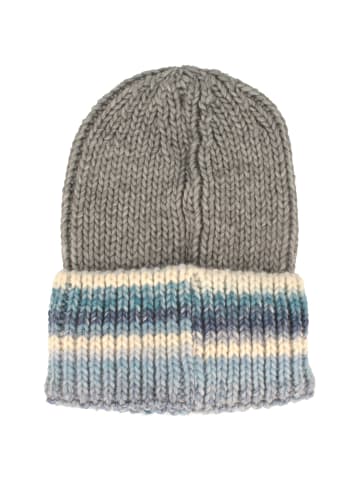 BREITER Strickmütze in schwarz