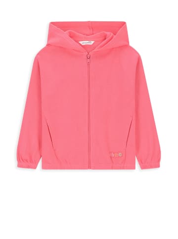 Coccodrillo Sweatshirt mit Reißverschluss in fuchsie
