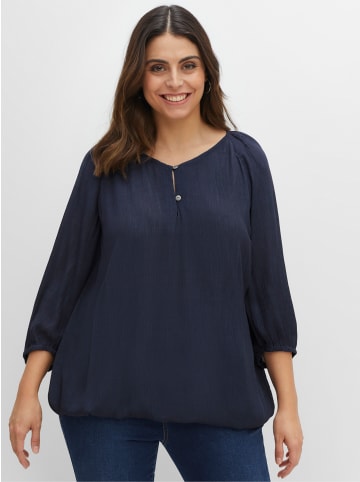 sheego Tunika in nachtblau