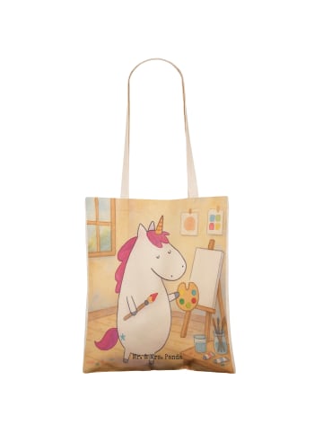 Mr. & Mrs. Panda einkaufsshopper Einhorn Künstler Design ohne Sp... in Weiß