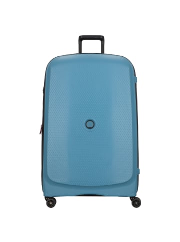 Delsey Belmont Plus 4-Rollen Trolley 82 cm in zink blau