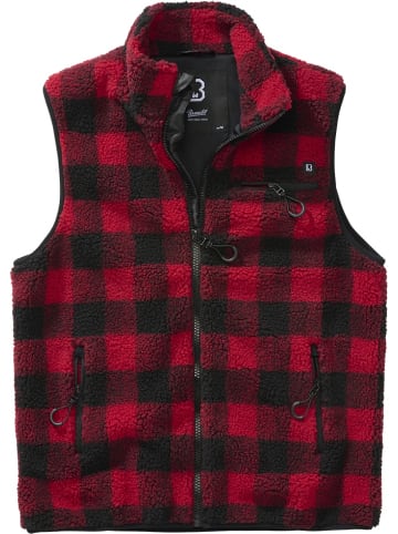 Brandit "Teddyfleece Vest" in Rot