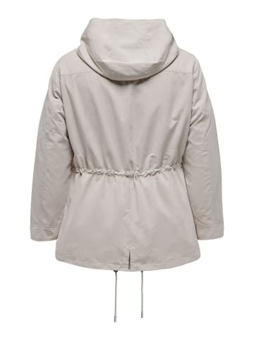 ONLY Carmakoma Jacke in Silver Lining