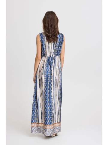 b.young Maxikleid BYIPOLI DRESS - 20816204 sommerliches Kleid in Blau