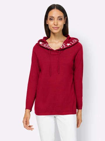 Heine Kapuzenpullover in rot