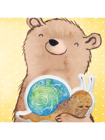 Mr. & Mrs. Panda Kuscheltier Kissen Schnecke Sir ohne Spruch in Weiß