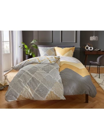 Kleine Wolke Bettwäsche Satin Lykke in gelb
