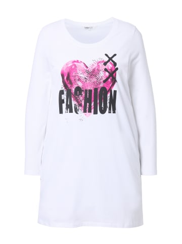Angel of Style Longshirt in schneeweiß