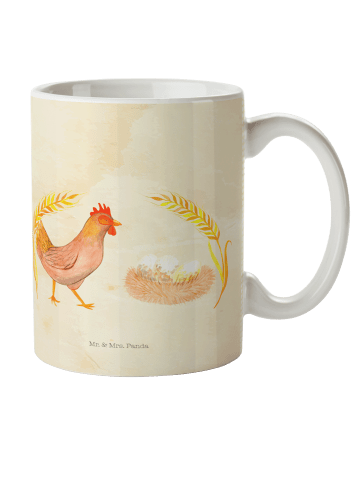 Mr. & Mrs. Panda Plastikbecher Huhn Stolz ohne Spruch in Vintage