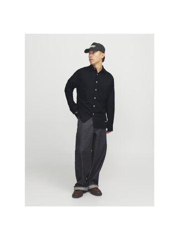 Jack & Jones Langarmhemd in Black