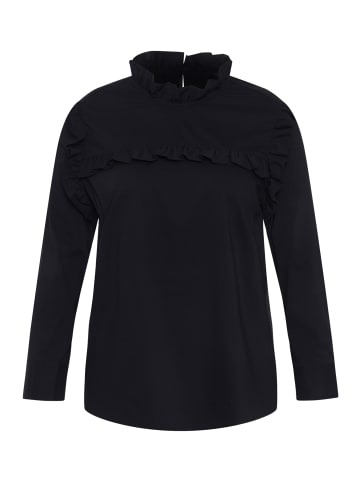 Ulla Popken Bluse in schwarz