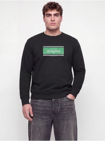 JACK & JONES PLUS Sweatshirt in Black